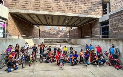 PROMUEVE STYC USO DE LA BICICLETA CON ACTIVIDADES LÚDICAS DE INTEGRACIÓN SOCIAL