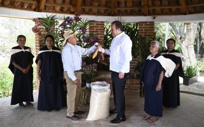 RECONOCEN PRODUCTORES DE MAÍZ Y SORGO APOYO DE CUAUHTÉMOC BLANCO PARA MEJORAR EL CAMPO MORELENSE