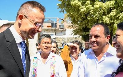 REALIZA CUAUHTÉMOC BLANCO VISITA DE OBRA EN EL EX CONVENTO DE TEPOZTLÁN CON INTEGRANTES DEL GOBIERNO DE MÉXICO Y HUNGRÍA