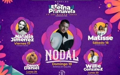 ANUNCIAN PRÓXIMO FESTIVAL MORELOS LA ETERNA PRIMAVERA