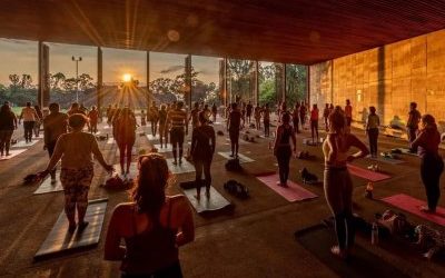 CUMPLEN UN AÑO LAS SESIONES DE YOGA DEL CENTRO CULTURAL TEOPANZOLCO