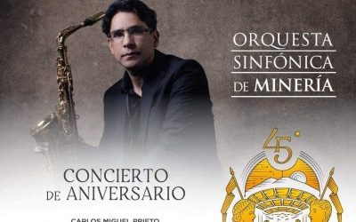 CELEBRA ORQUESTA SINFÓNICA DE MINERÍA SU 45 ANIVERSARIO EN EL CENTRO CULTURAL TEOPANZOLCO